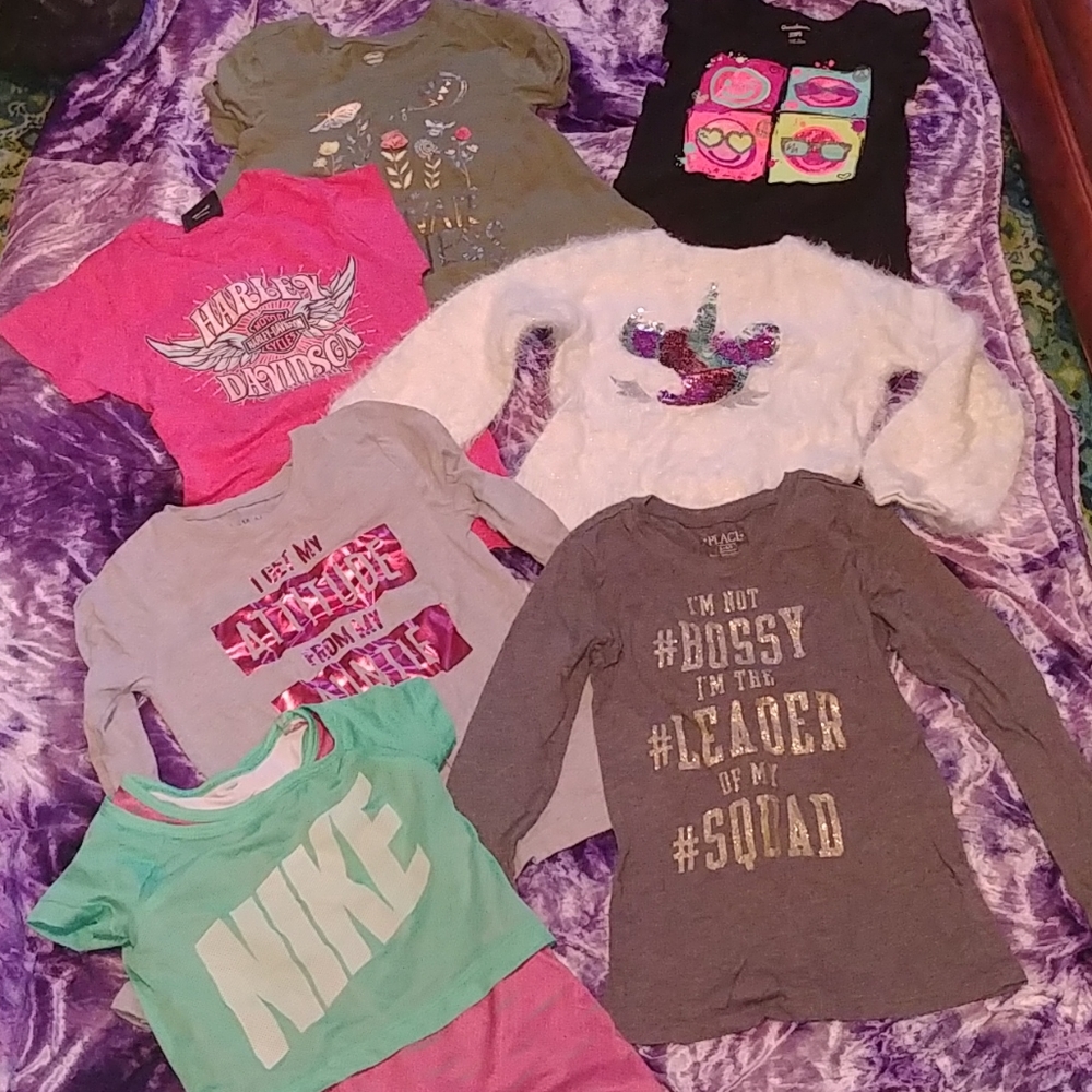 🌸3/$25 SALE 🌸Lot of 7 Girl's tops